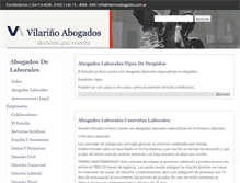 Tablet Screenshot of abogados-laborales.vilarinoabogados.com.ar